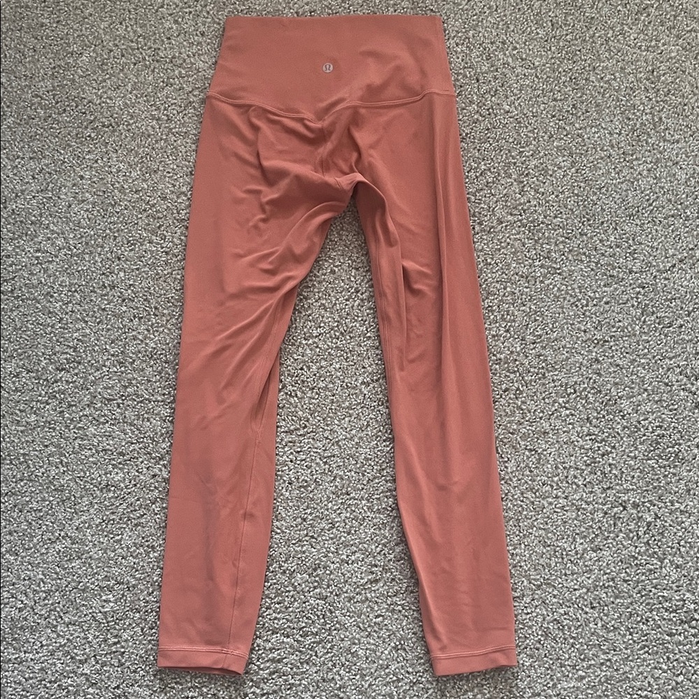Lululemon Rustic Coral Align Pant II 25" *Cool Size 4